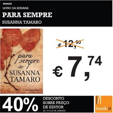 Livro da semana | BOOK.IT | 40% de desconto directo