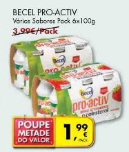 Acumulação 50% + vale | PINGO DOCE | Becel de 18 a 24 fevereiro