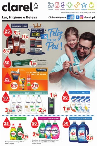 Antevisão Folheto CLAREL Promoções de 7 a 20 ma