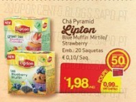 Acumulação 75% desconto | CONTINENTE | Tetley