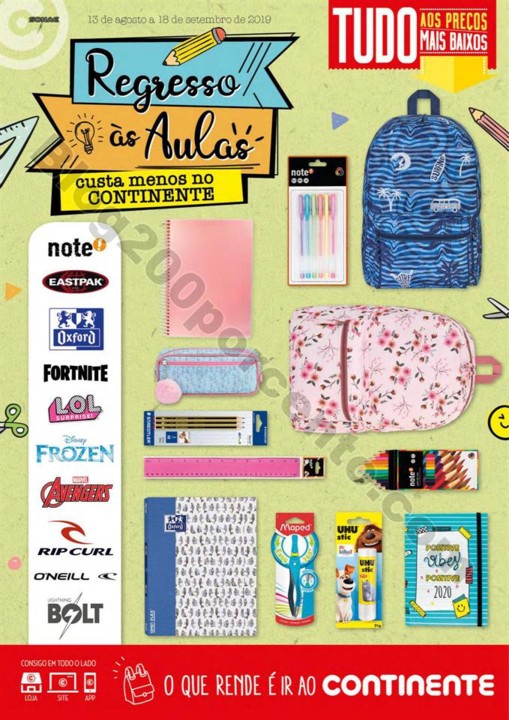 Modelo regresso às aulas 13 agosto a 18 setembro 