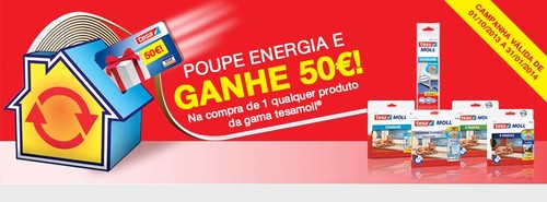 Concurso | TESA | fitas para calafetar