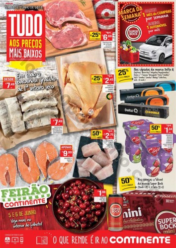Antevisão Folheto CONTINENTE Promoções de 5 a 1