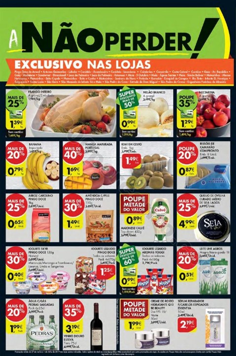 Antevisão Folheto PINGO DOCE Extra Fim de semana 