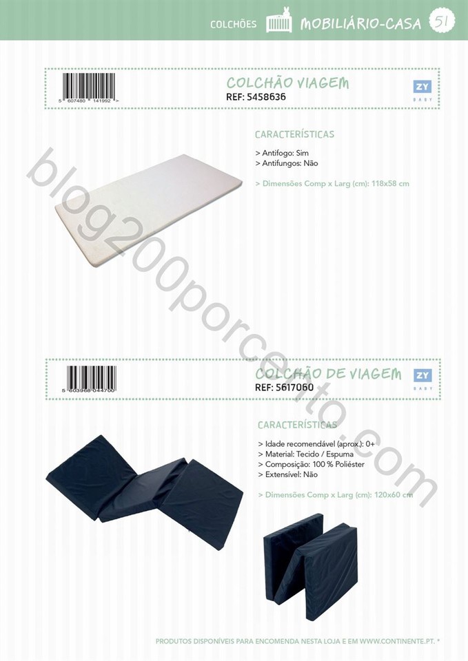 Catálogo técnico puericultura CONTINENTE Promoç