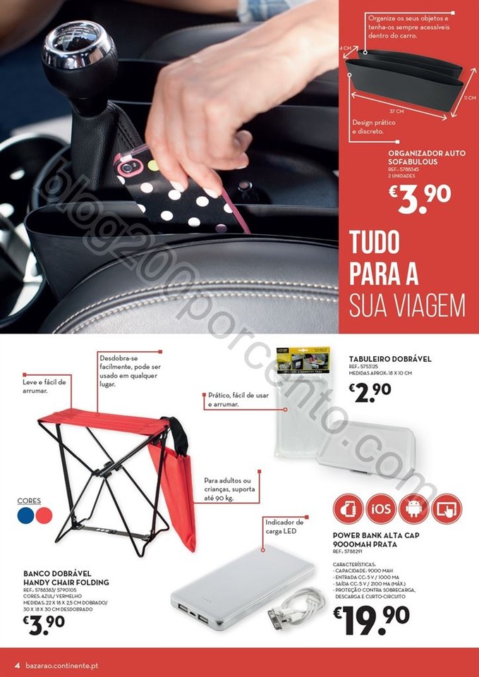 Antevisão Folheto CONTINENTE Bazarão de 16 a 22 