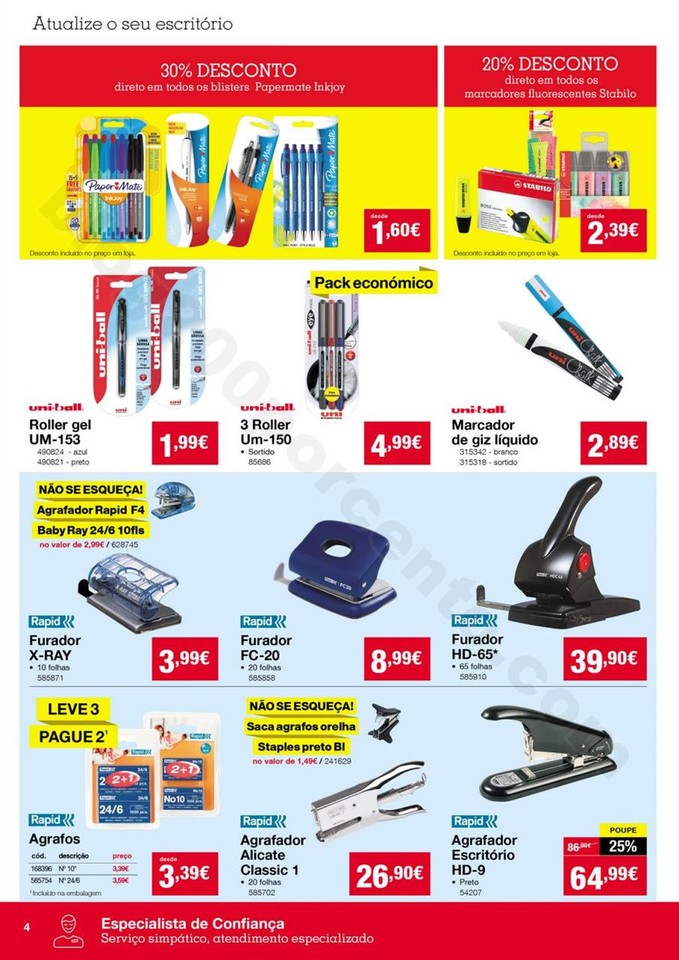 Antevisão Folheto STAPLES promoções de 2 a 10 o
