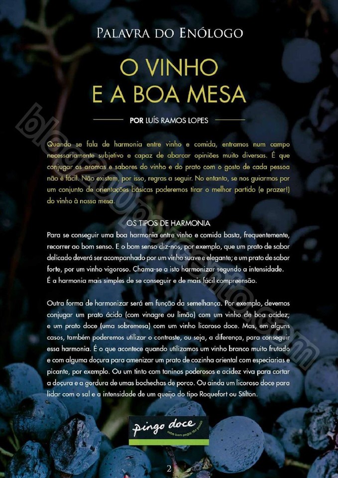 Novo Folheto Vinhos e Bebidas PINGO DOCE Promoçõ