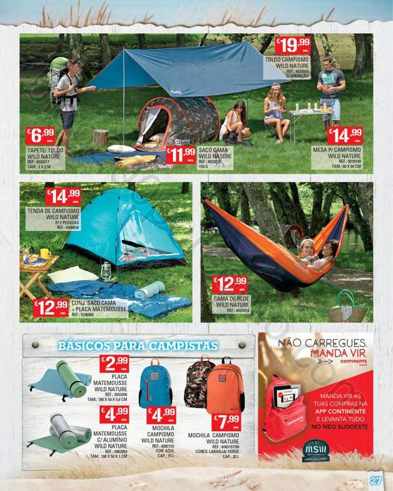 Antevisão Folheto CONTINENTE Verão Promoções d