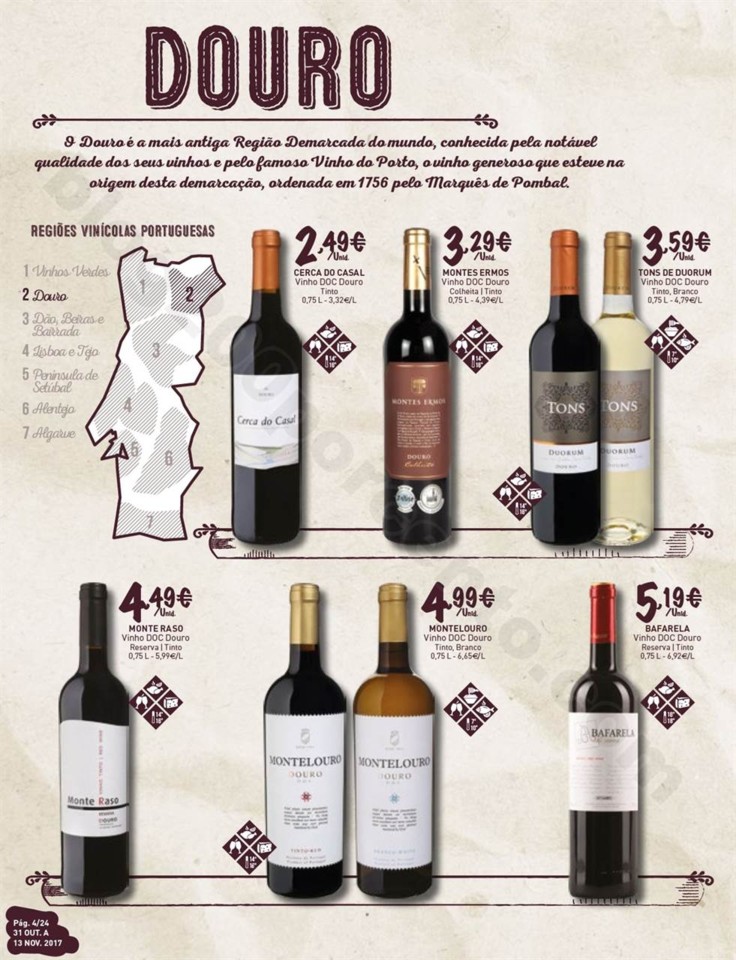 Antevisão Folheto INTERMARCHÉ Vinhos promoções