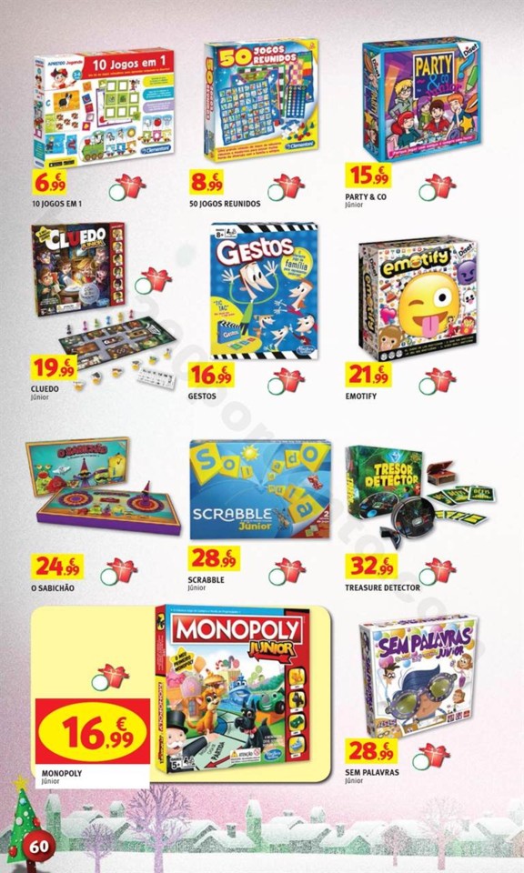 Antevisão Folheto JUMBO Brinquedos Natal promoç