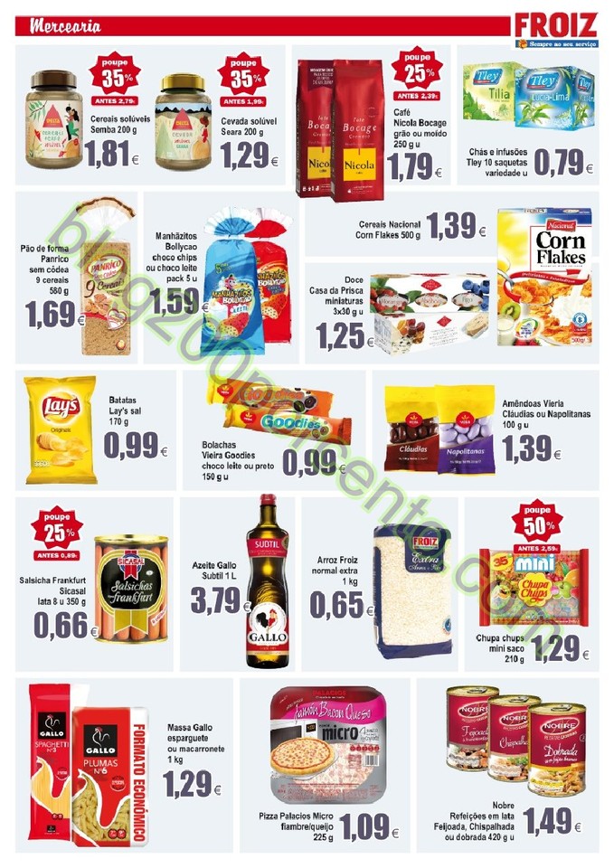 Novo Folheto FROIZ promoções até 11 março p2.j