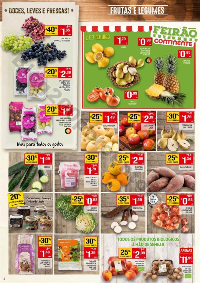 Antevisão Folheto CONTINENTE promoções de 2 a 8