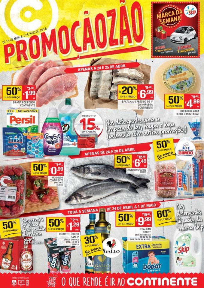 Antevisão Folheto CONTINENTE Promoçãozão de 24