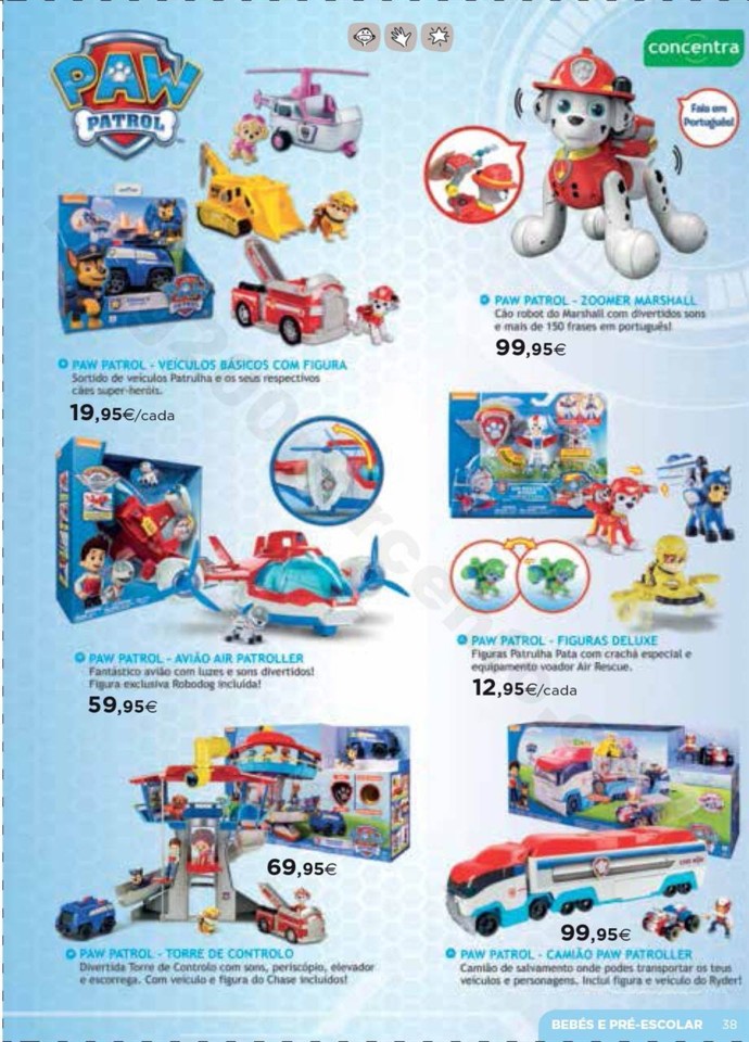 Antevisão Folheto Brinquedos Natal El Corte Ingl