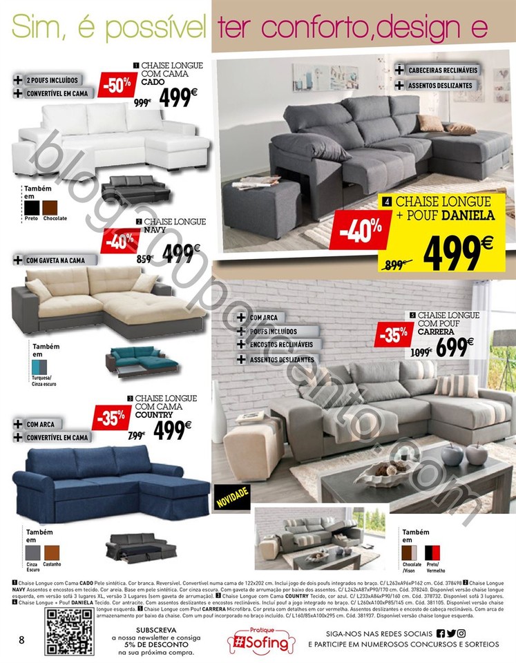 Antevisão Folheto CONFORAMA Promoções de 29 set