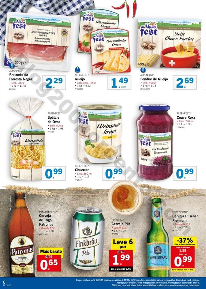 Antevisão Folheto LIDL Promoções a partir de 9 