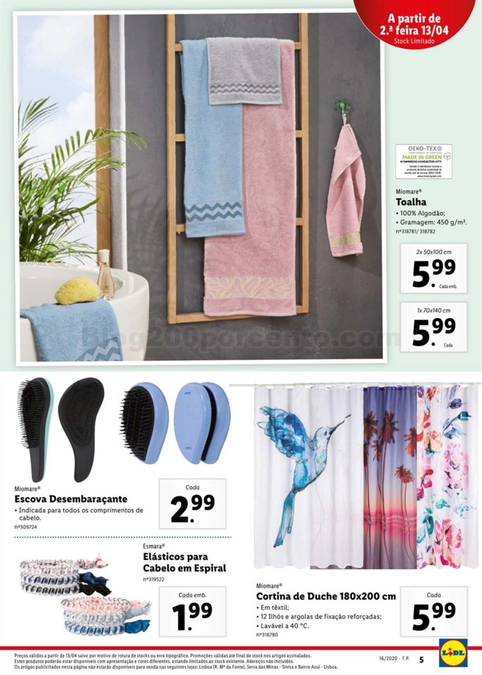 Antevisão Folheto LIDL Promoções de 13 a 19 abr