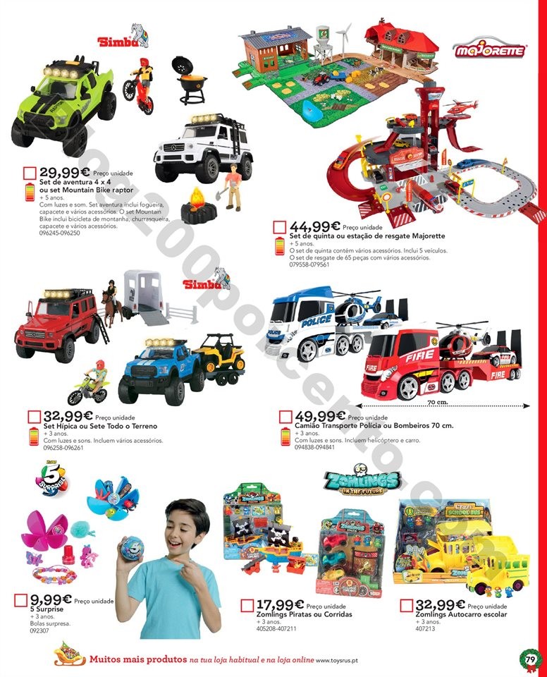Antevisão Catálogo Natal TOYSRUS Promoções de 