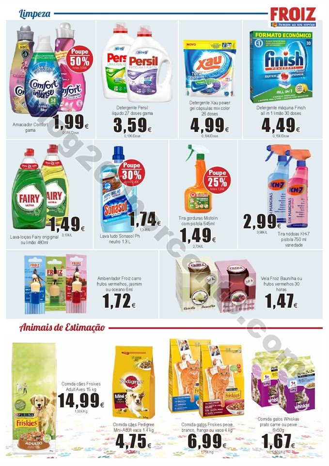 Antevisão Folheto FROIZ Natal promoções de 29 n