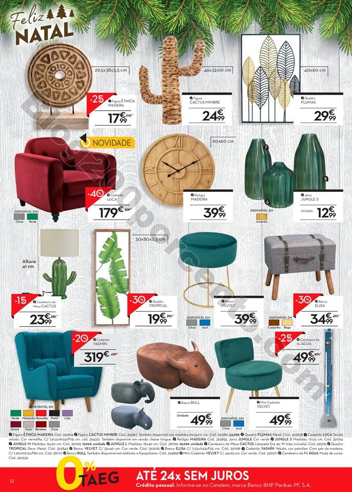 Antevisão Folheto CONFORAMA Natal promoções de 