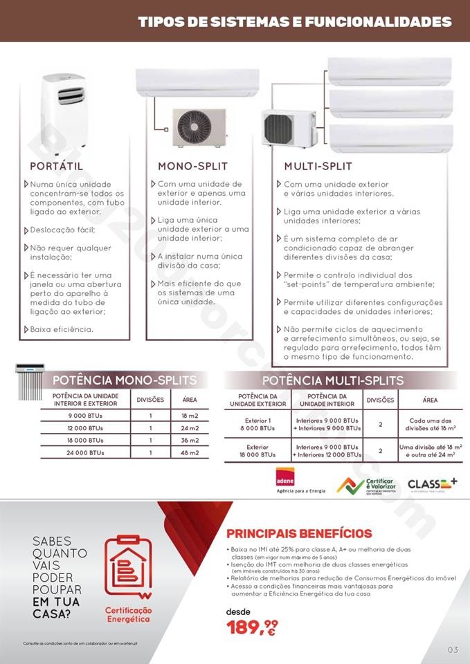 Antevisão Folheto WORTEN Especial aquecimento pro