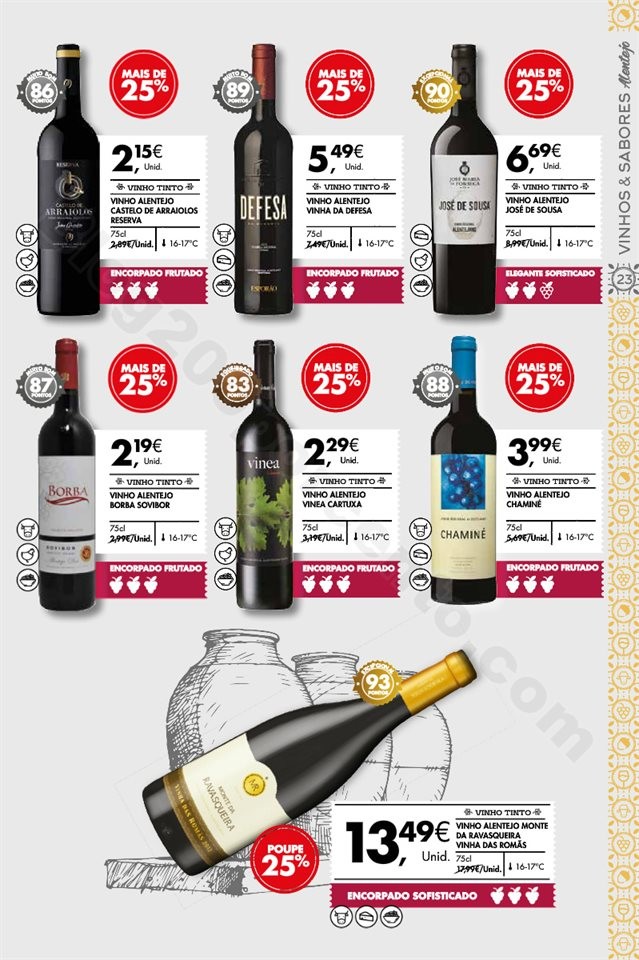 Antevisão Folheto PINGO DOCE Vinhos e Sabores Pro