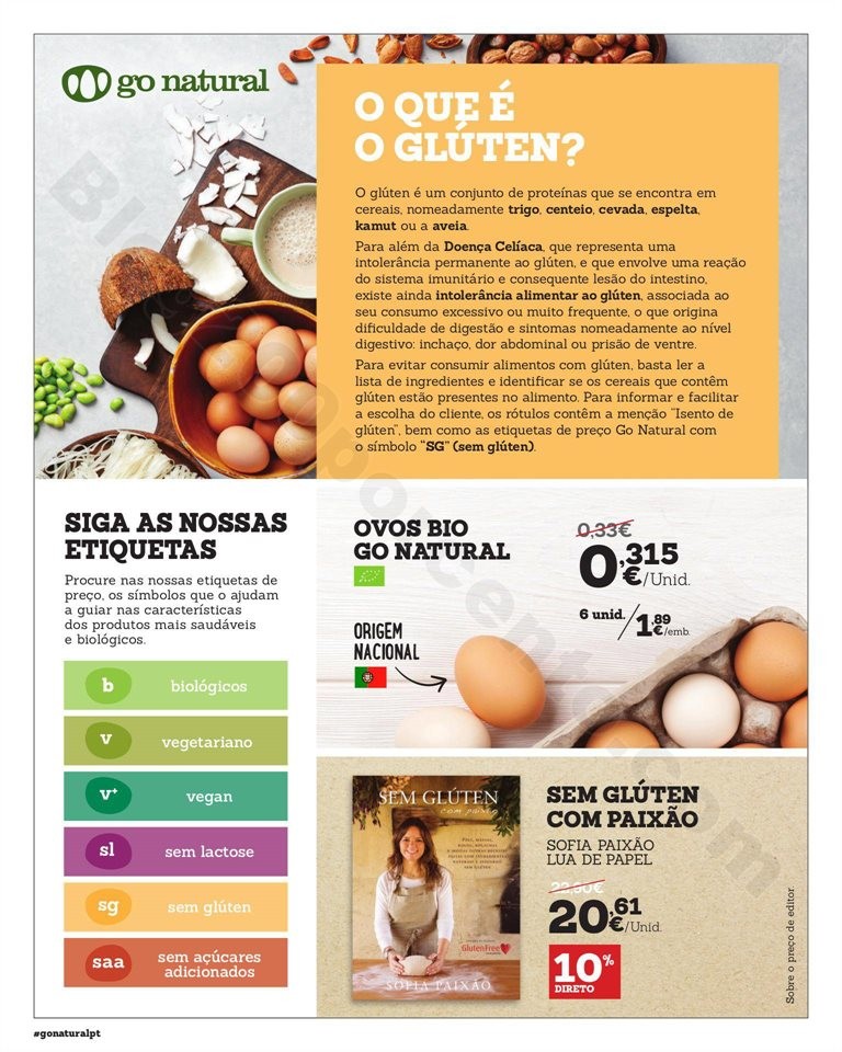 Antevisão Folheto GO NATURAL Promoções de 29 ja