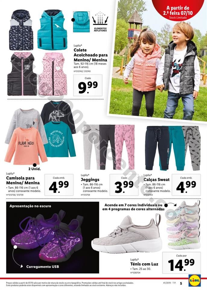 Antevisão Folheto LIDL Bazar Promoções 7 e 13 o