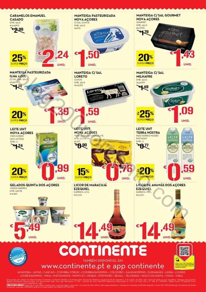 Antevisão Folheto CONTINENTE Especial Açores Pro