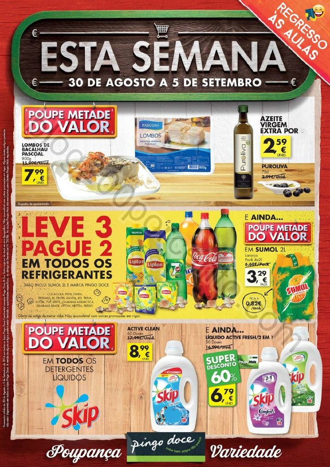 Antevisão Folheto PINGO DOCE Super de 30 agosto a