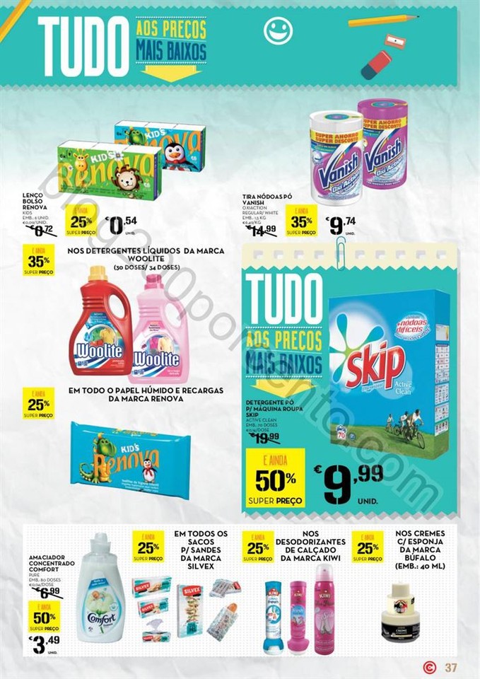 Antevisão Folheto MODELO Regresso às aulas de 18