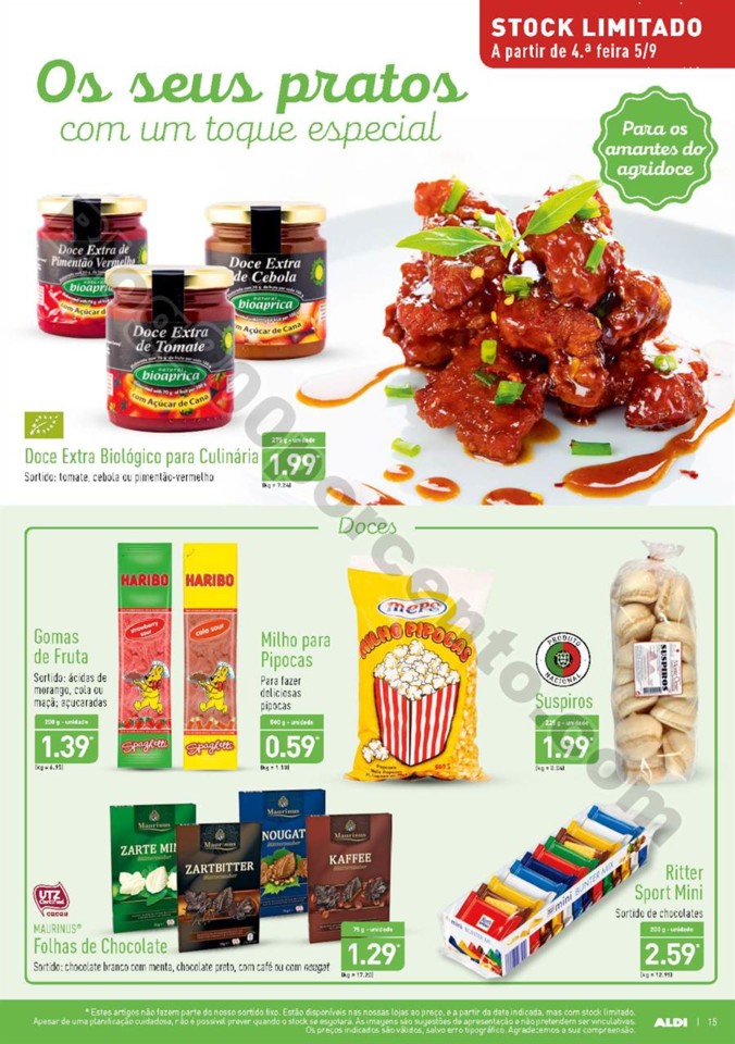 Antevisão Folheto ALDI Promoções a partir de 5 