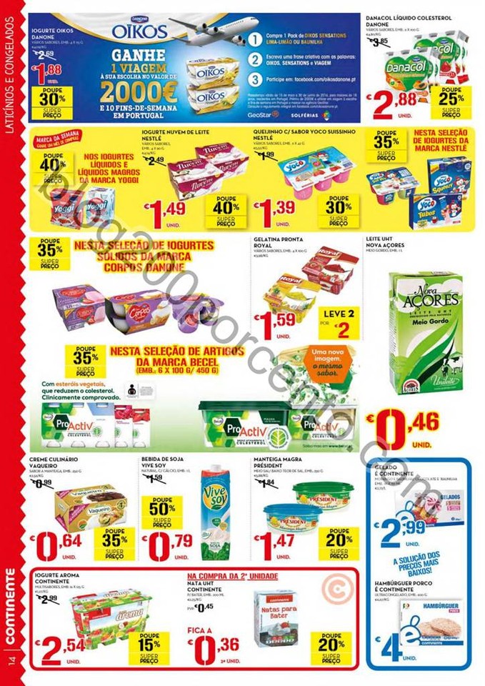 Antevisão Folheto CONTINENTE - MODELO Madeira de 