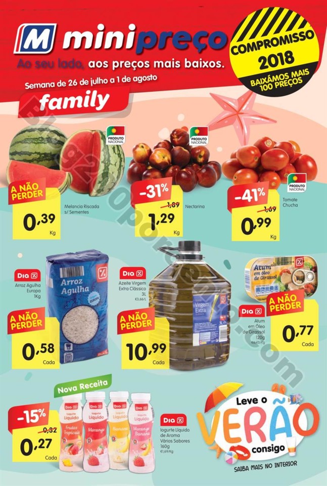 Antevisão Folheto MINIPREÇO Promoções de 26 ju