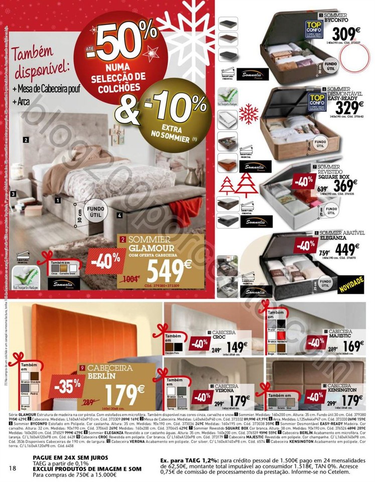 Antevisão Folheto CONFORAMA Natal Promoções de 