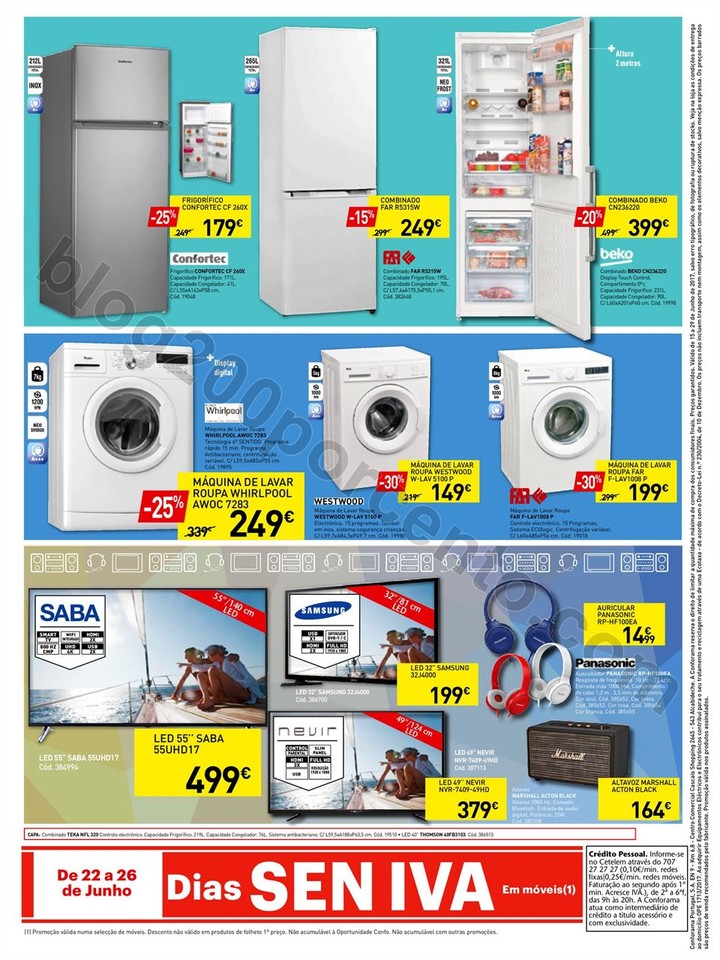 Antevisão Folheto CONFORAMA Saldos promoções de