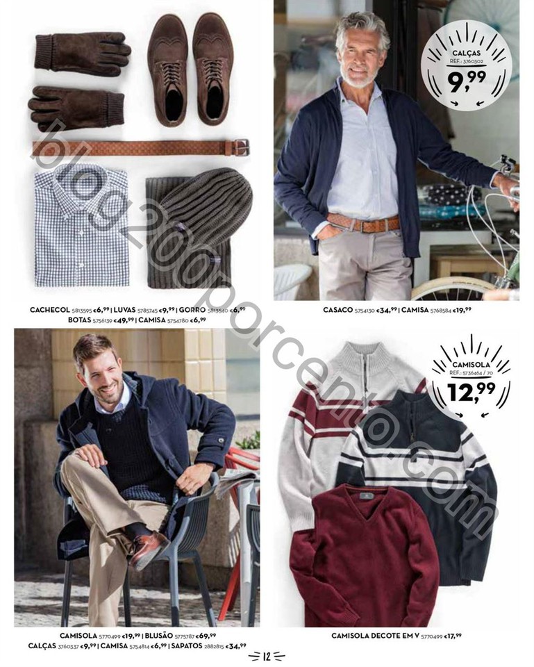 Novo Folheto CONTINENTE Moda Outono - Inverno prom