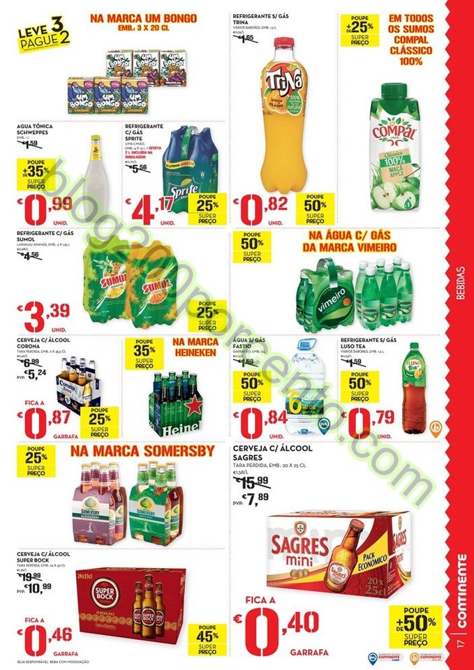 Antevisão Folheto CONTINENTE Promoções de 2 a 8