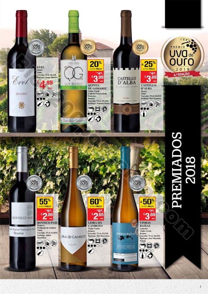 Antevisão Folheto CONTINENTE Feira de vinhos - 20