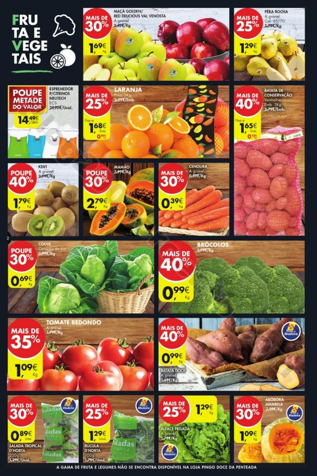 Antevisão Folheto PINGO DOCE Madeira Promoções 