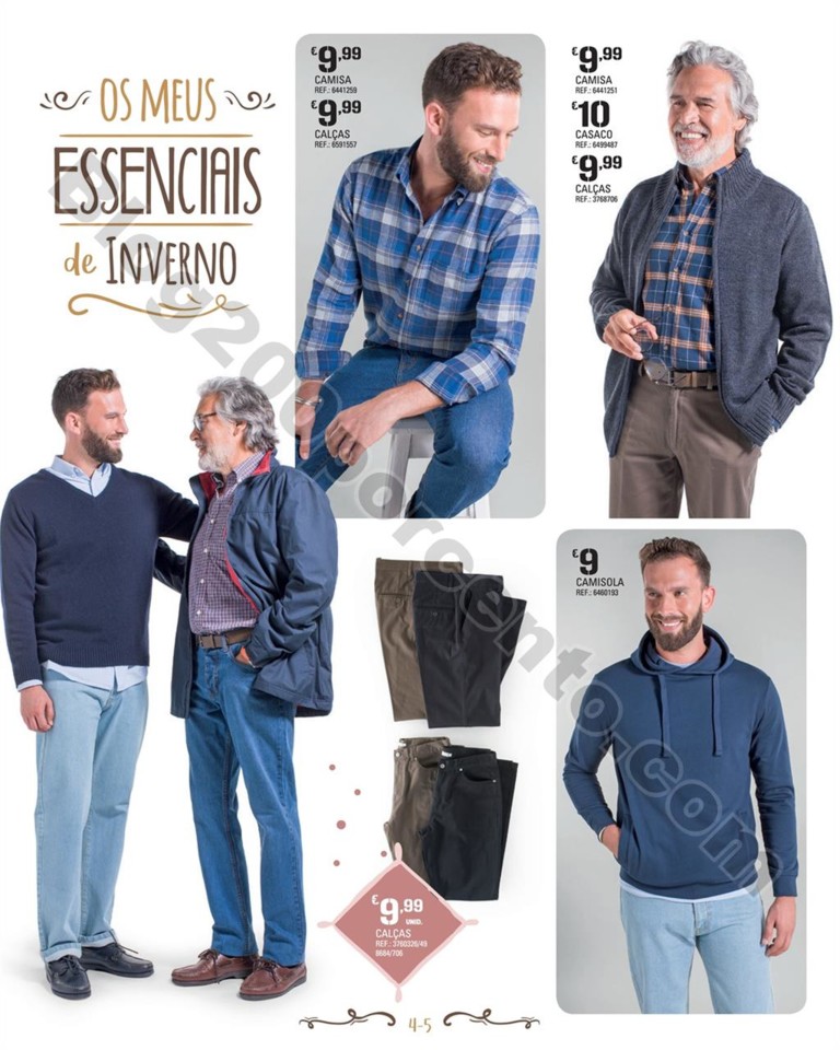 Antevisão folheto CONTINENTE Moda outono - invern