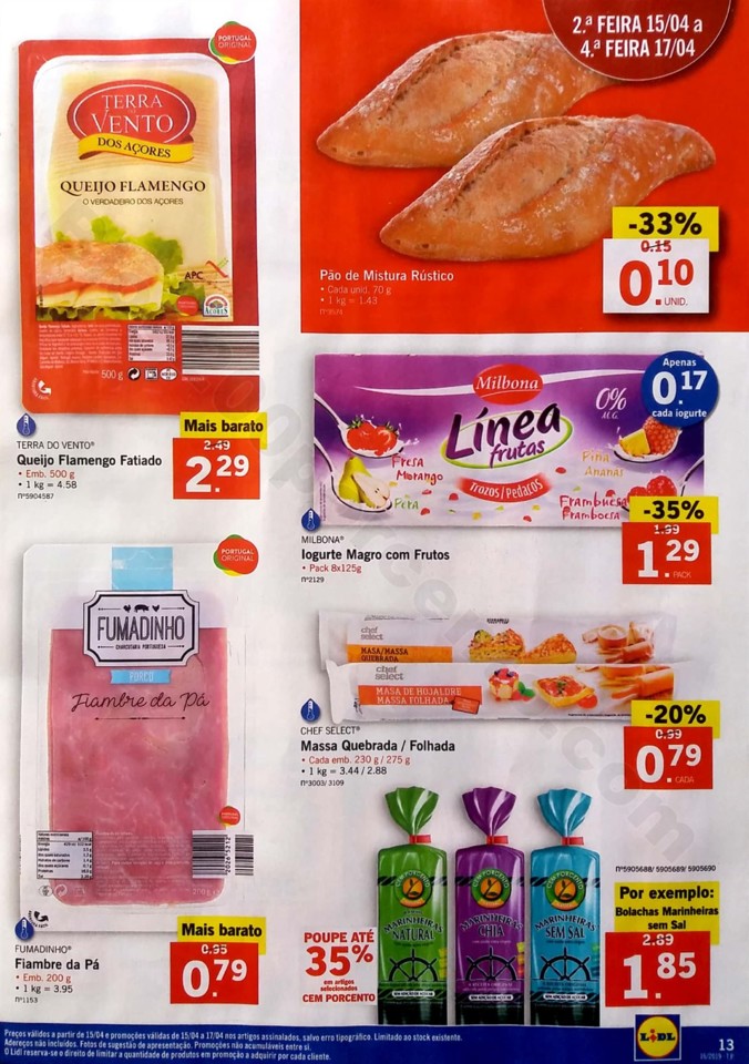 antevisao folheto lidl promocoes páscoa de 15 a 2