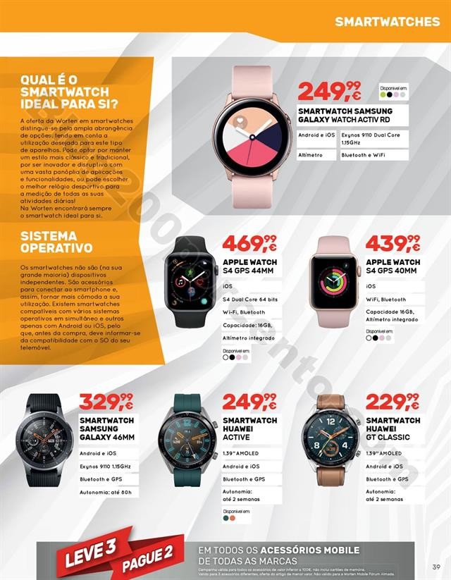 Antevisão Folheto WORTEN Mobile Promoções de 27