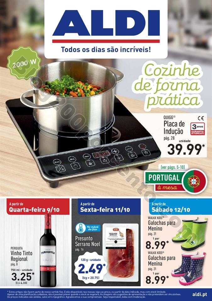 Antevisão Folheto ALDI Promoções a partir de 9 