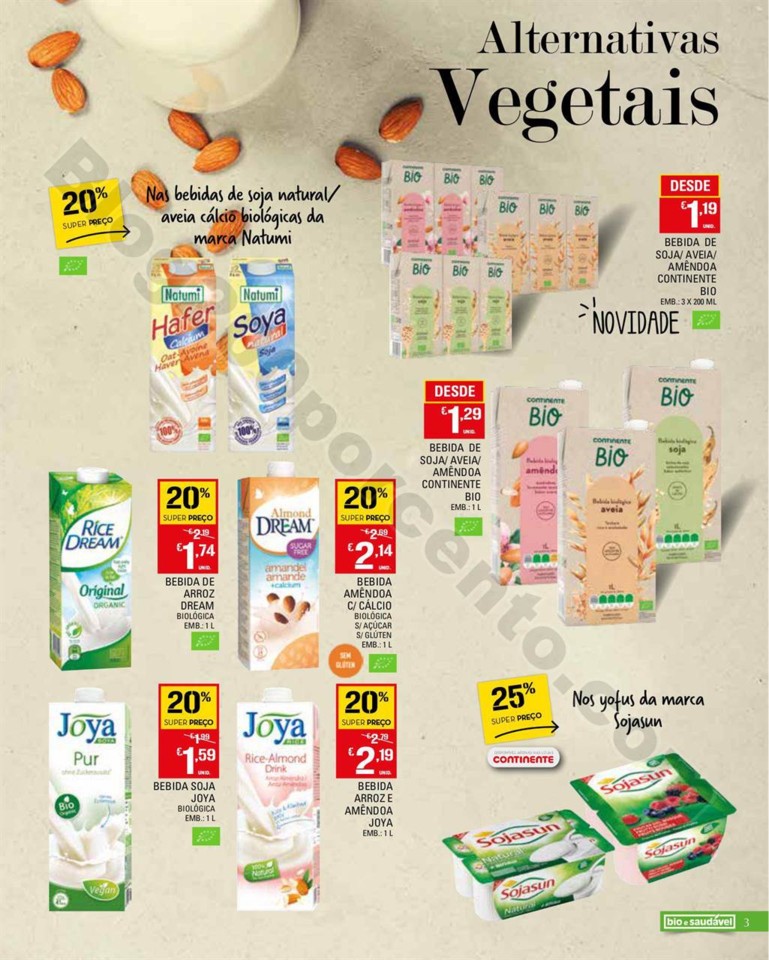 Antevisão Folheto CONTINENTE Bio promoções de 2