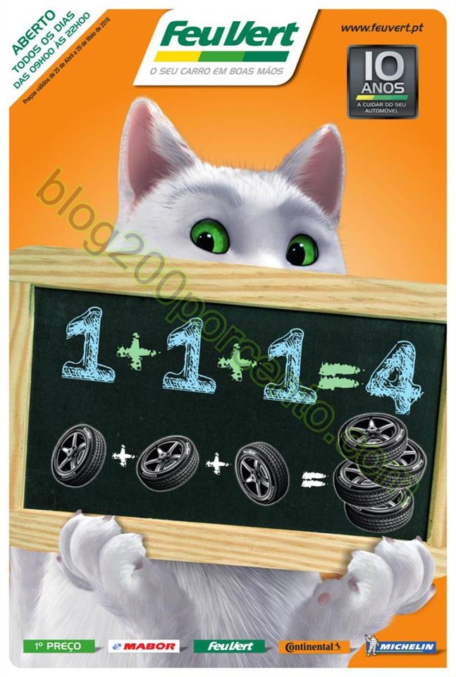 Antevisão Folheto FEU VERT Promoções de 25 abri