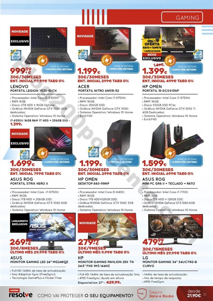 Antevisão Folheto WORTEN Regresso às aulas promo