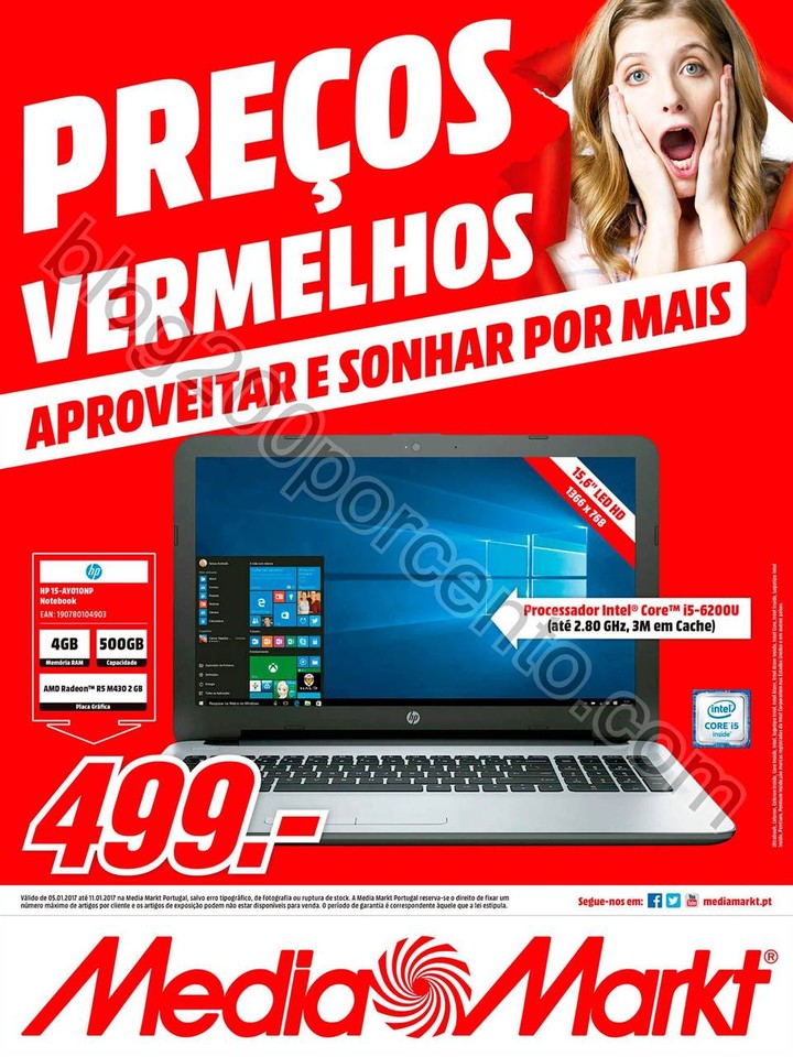 Antevisão Folheto MEDIA MARKT Promoções de 5 a 