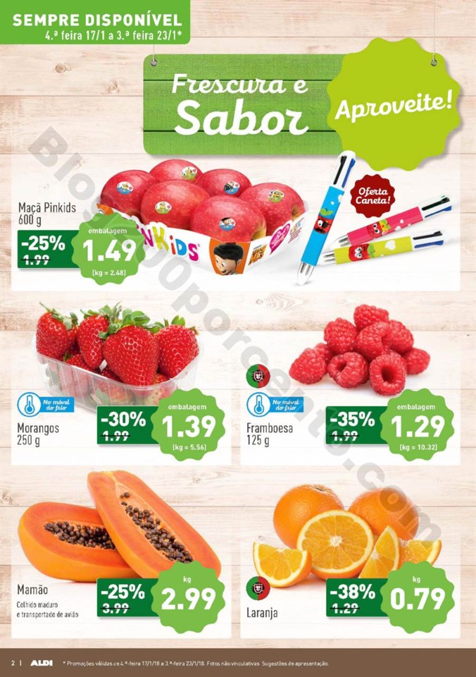 Antevisão Folheto ALDI Promoções a partir de 17